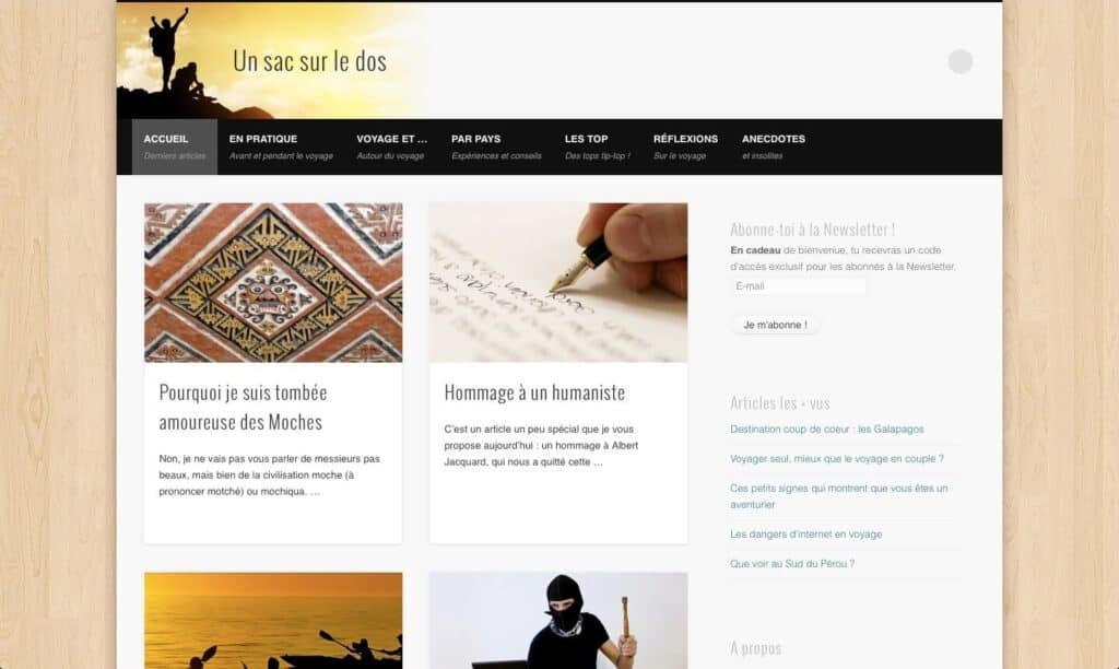 Ancien design Nouvelle Decouverte