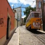 Lisbonne, Portugal, tram, élévateurs, funiculaires