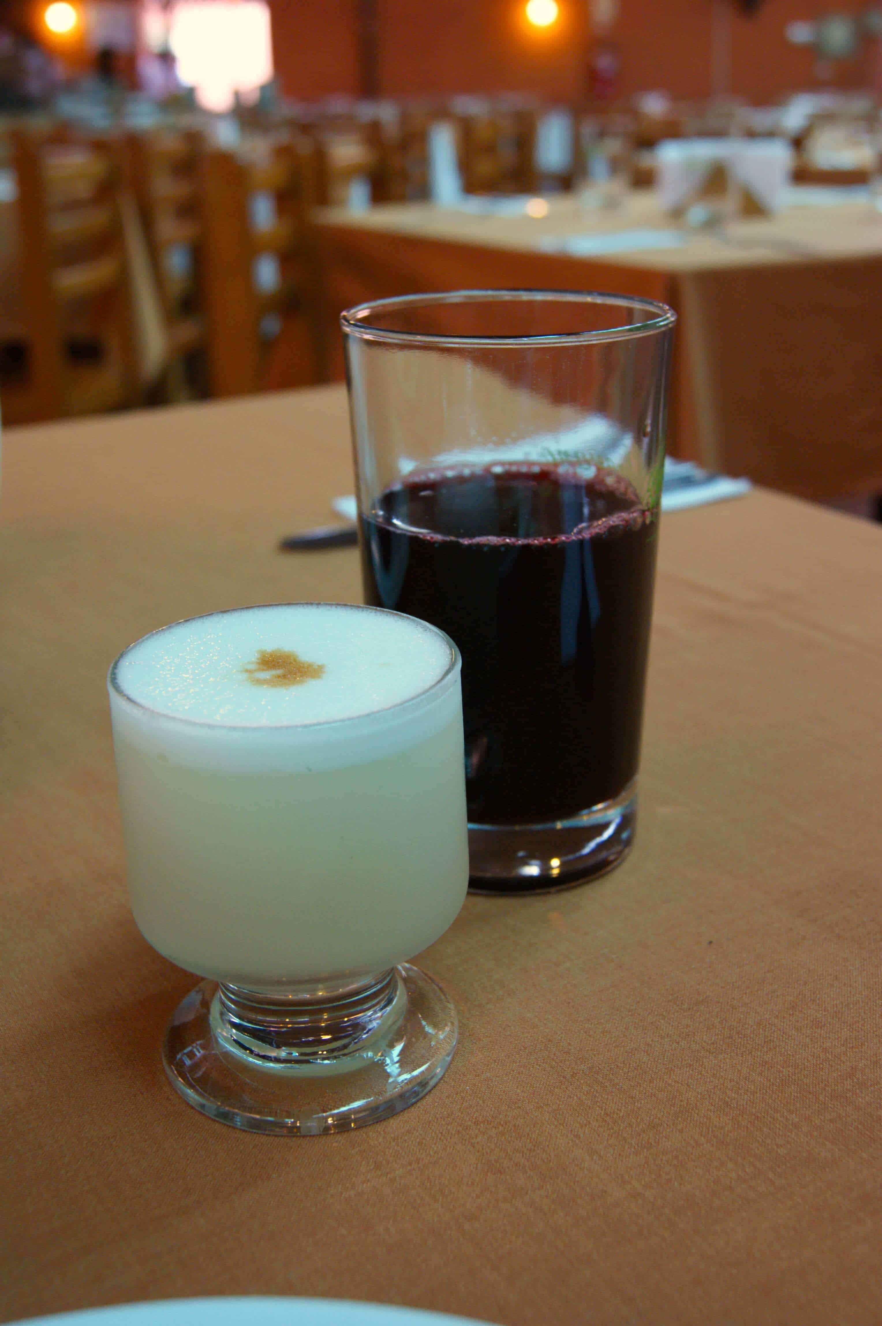 Chicha, chicha morada, Pérou