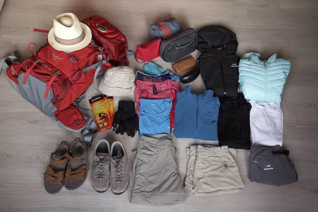 Matériel, voyage, équipement