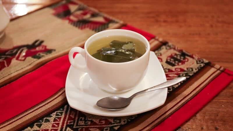 Coca, Maté de coca, Pérou