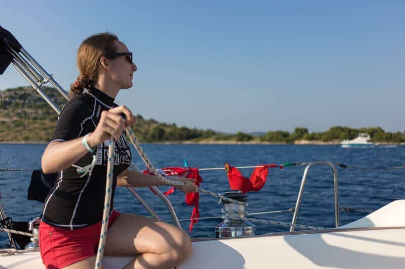 voile, voilier, bateau, Croatie, voyage