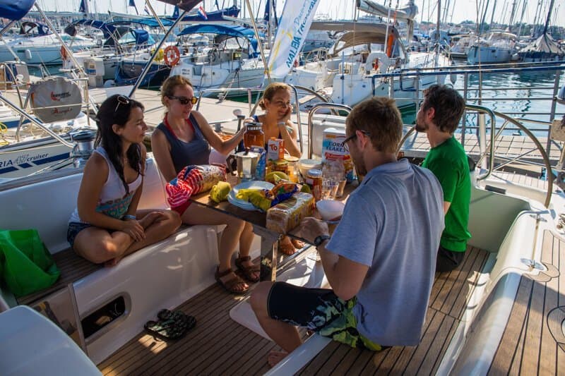 voile, voilier, bateau, Croatie, voyage