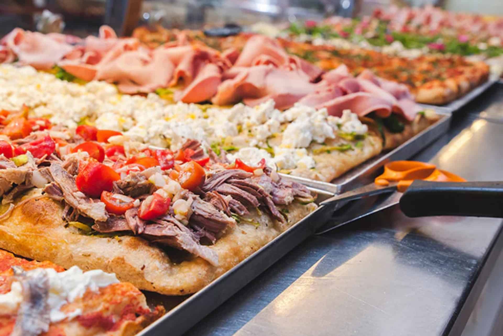 ou manger une bonne pizza a rome pizza bonci