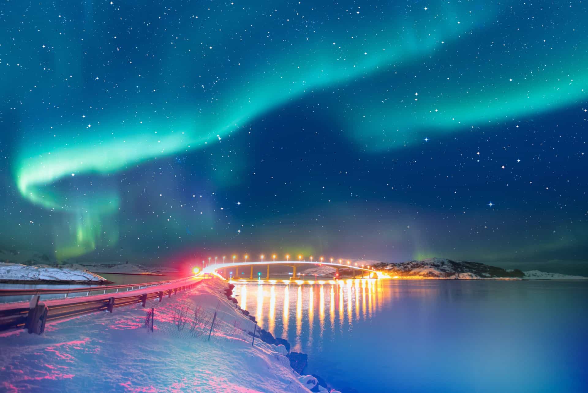 aurores boreales kvaloya