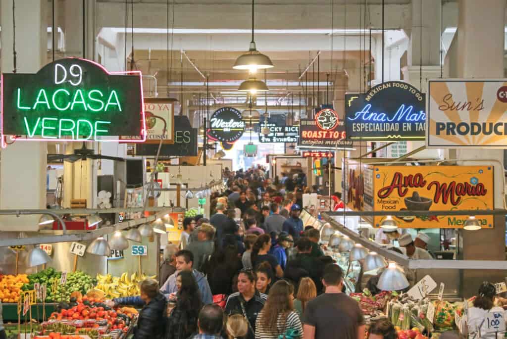 que faire a los angeles grand central market