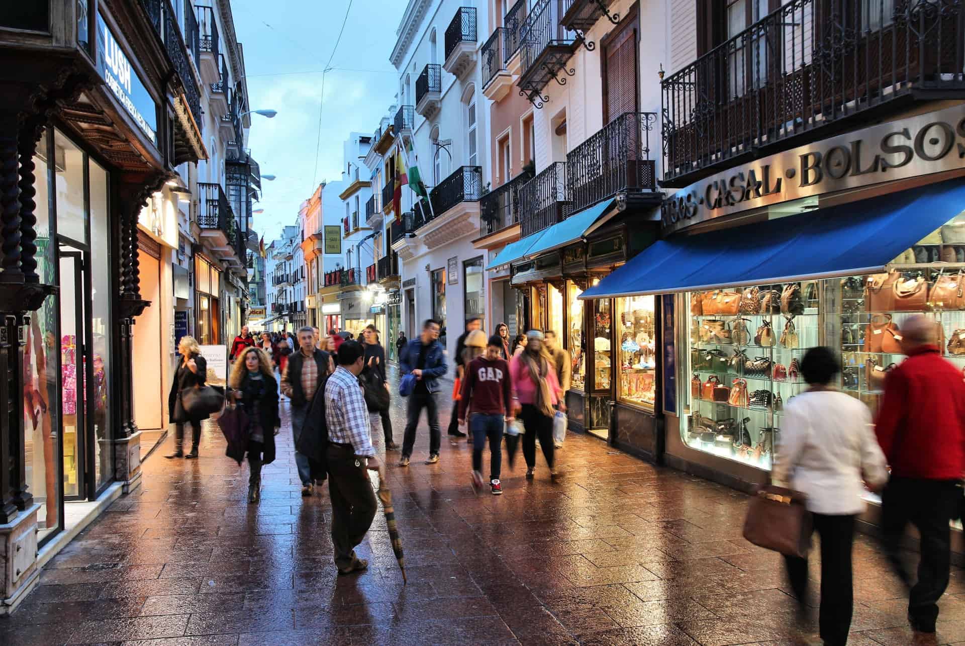 seville en decembre affluence