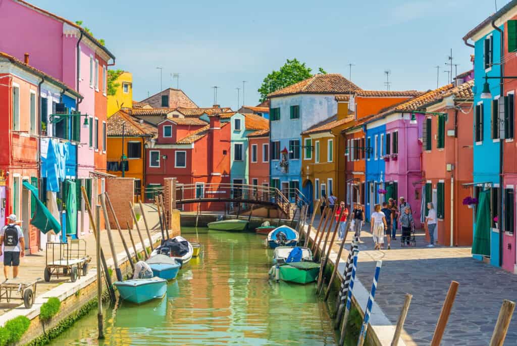 venise en juin burano