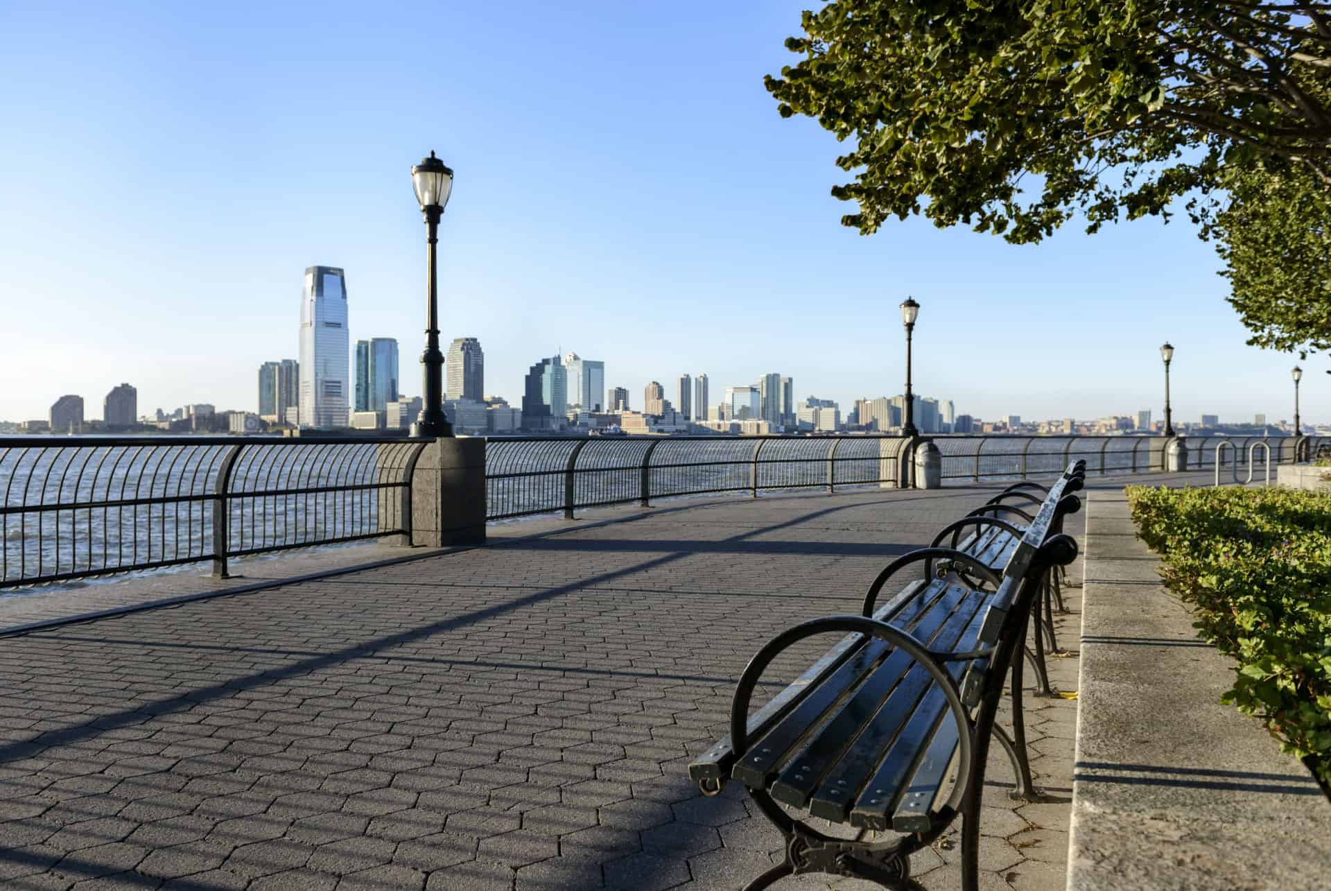battery park new york juin