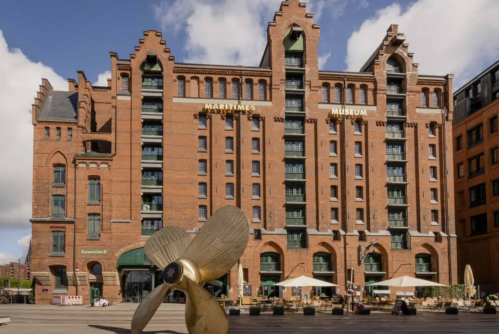 facade du musee maritime international