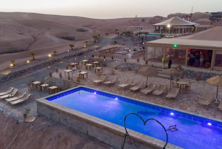 Nuit dans le désert d'Agafay