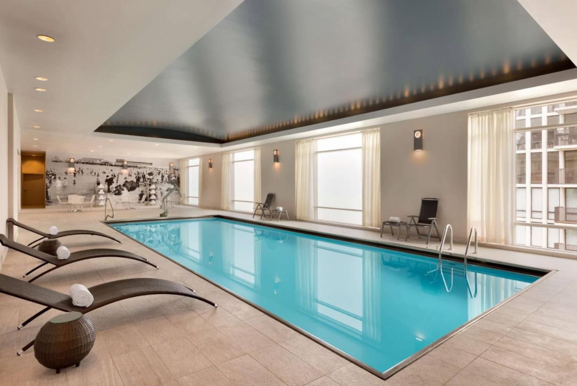 hilton chicago magnificent mile suites piscine