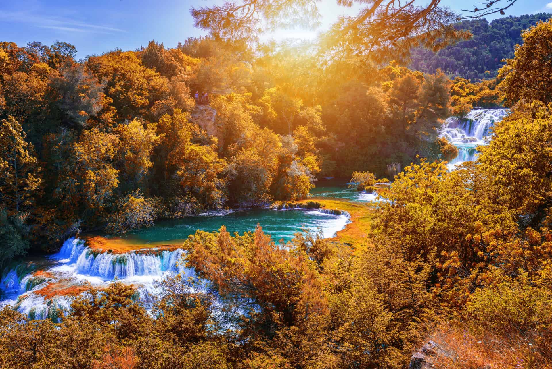 parc national krka automne