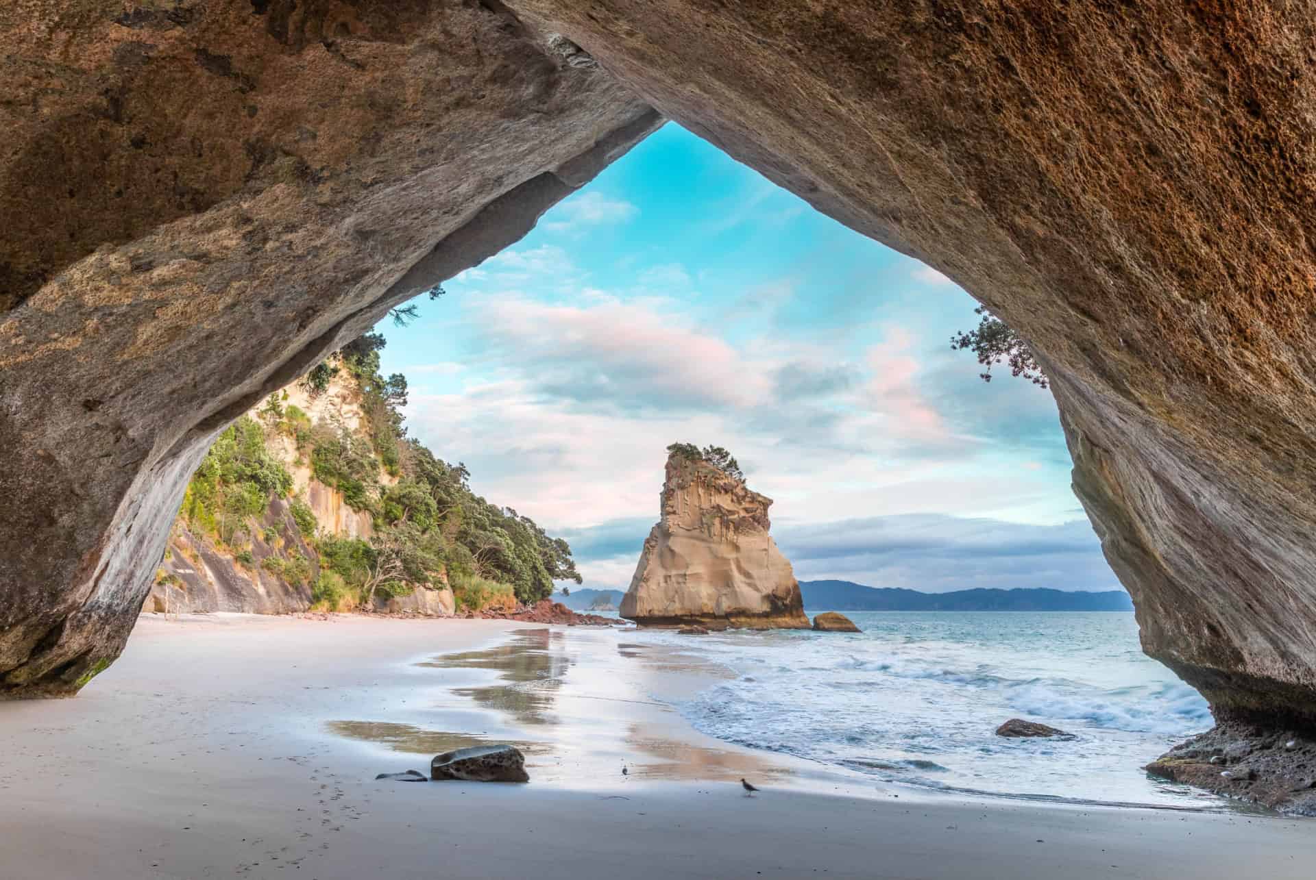 plage de cathedral cove