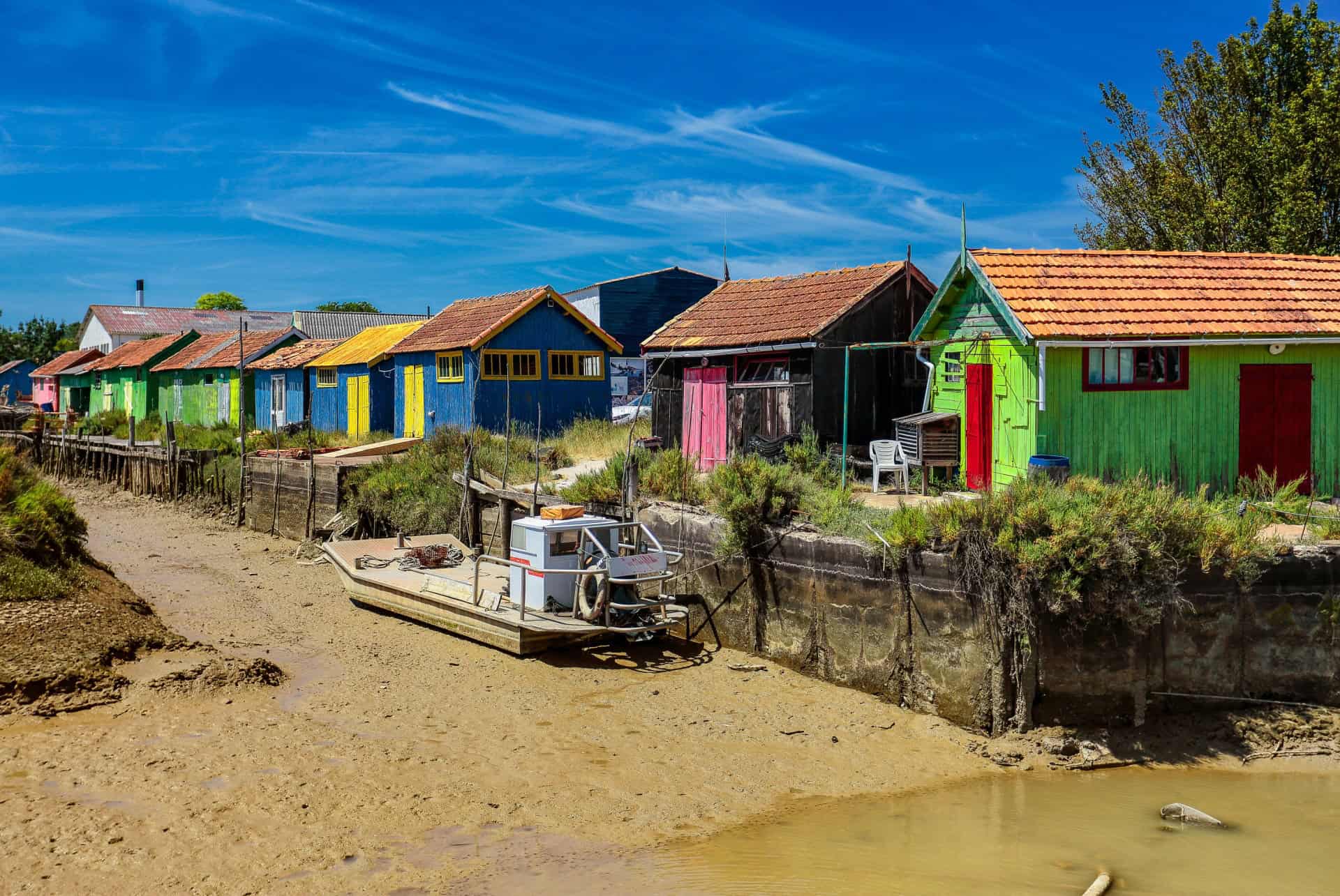 île d’Oléron cabanes 