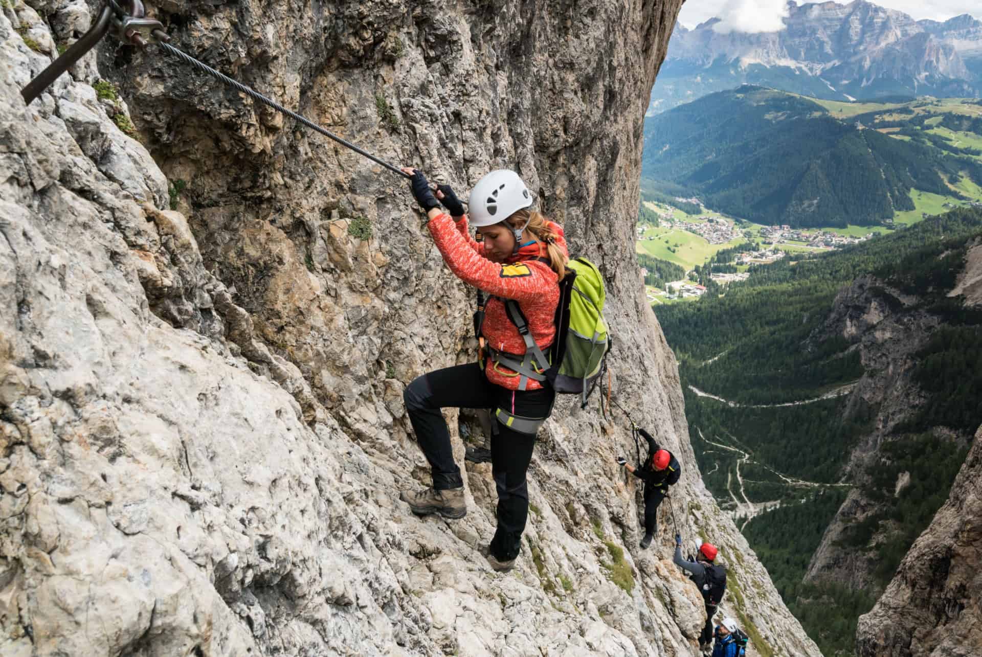 que faire dans les dolomites via ferrata