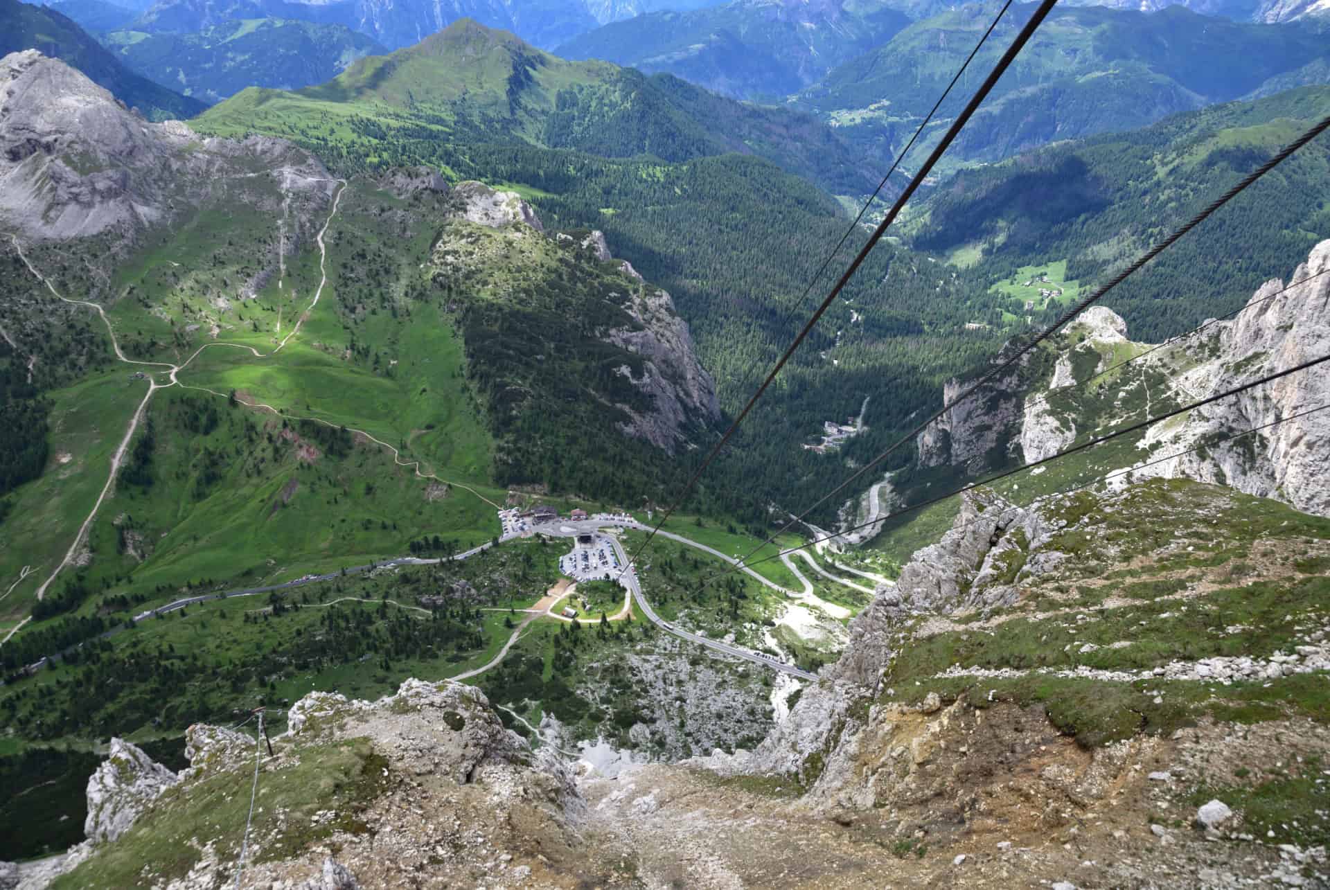 telepherique du lagazuoi vue
