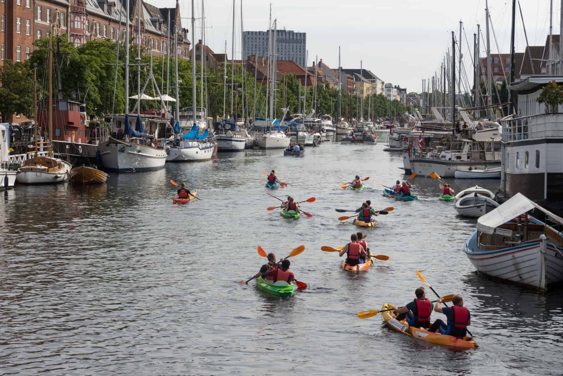 balade en kayak a copenhague
