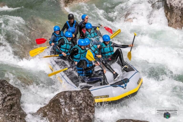 Rafting dans les gorges du Verdon