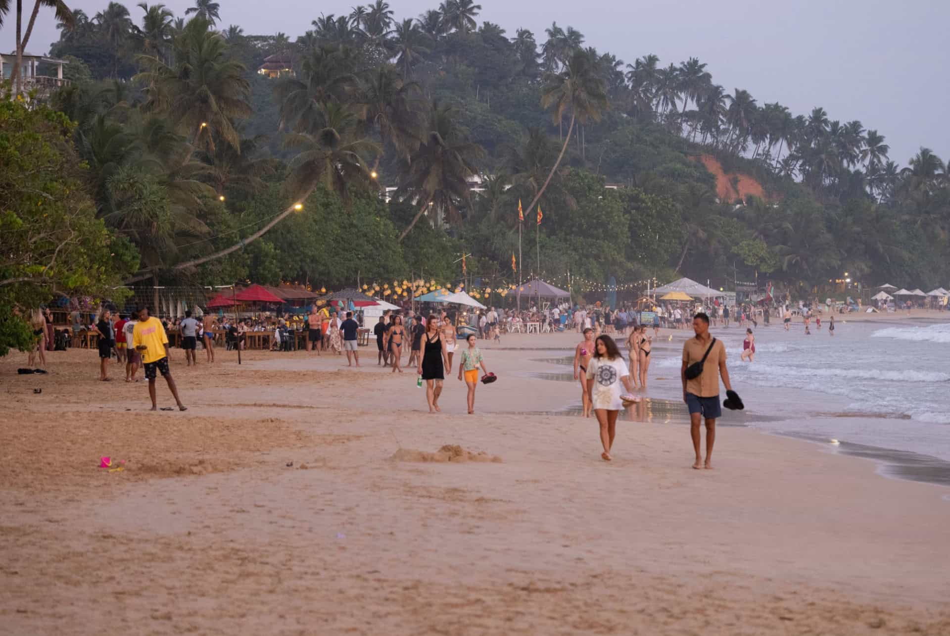 touristes au sri lanka