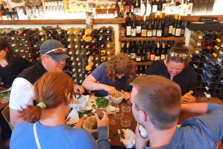 Cours de fabrication de pesto avec dégustation