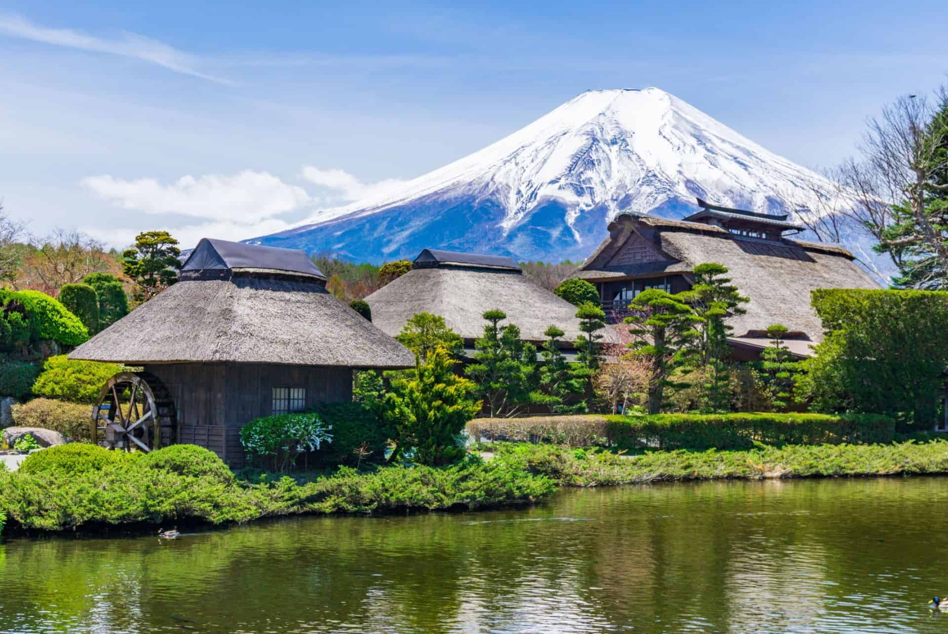 visiter le mont fuji oshino hakkai