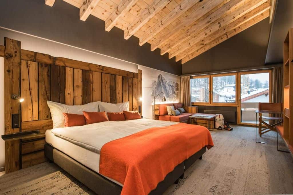 BaseCamp hotel zermatt chambre