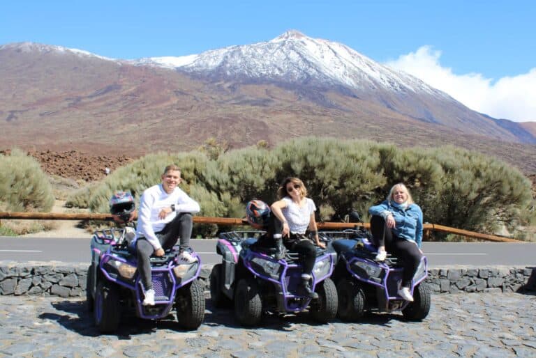 Excursion en quad sur le Teide